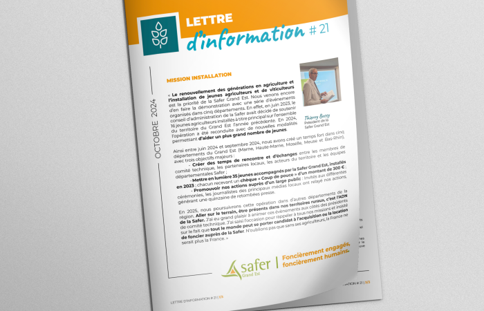 Notre lettre d'information #21 est disponible ! 